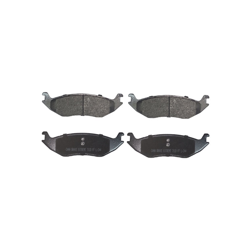 Balatas traseras cerámica DODGE RAM 2500 5.7 V8 2004-2019 CANABRAKE