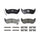 BALATAS TRASERAS SEVERE FORD EXPLORER 4.6 V8 2006-2010