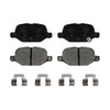 BALATAS TRASERAS CERÁMICA FIAT FIAT 500L 1.4 L 2014-2015
