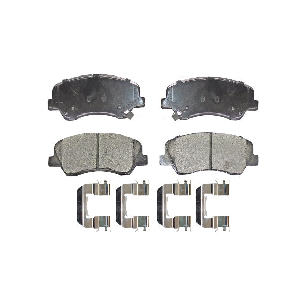 Balatas delanteras cerámica RENAULT FLUENCE 2 L 2015-2018 CANABRAKE