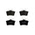 Balatas traseras PEUGEOT PARTNER 1.6 L 2012-2019