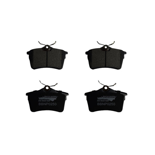 Balatas traseras PEUGEOT PARTNER MAXI VU 1.6 TD 2012-2012