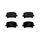 Balatas traseras TOYOTA HIACE 3.5 V6 2020-2024