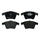 Balatas delanteras VW TRANSPORTER 2 L 2011-2020