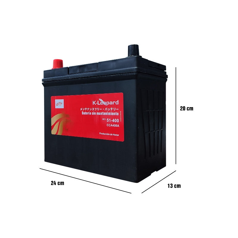 Batería 12 placas   BCI 51  400 Amp FIAT DUCATO 3 L 2008-2008