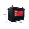 Batería 9 placas   BCI 24F  520 Amp NISSAN PICK-UP D21 2.4 L 1999-2007