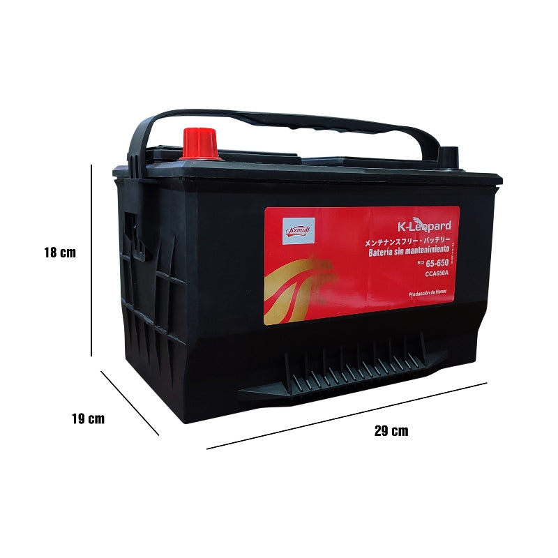 Batería 17 placas   BCI 65  650 Amp FORD F-250 SUPER DUTY 6.0 V8 2003-2007