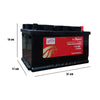 Batería 13 placas   BCI 41  660 Amp VW POINTER 2 L 2000-2010