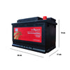 Batería 17 placas   BCI 48/91  650 Amp HUMMER H2 6.2 V8 2008-2010