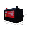 Batería 13 placas   BCI 58  550 Amp RENAULT ALIANCE 1.4 L 1984-1985