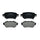 Balatas traseras cerámica MAZDA 6 disco  2.5 L 2016-2021