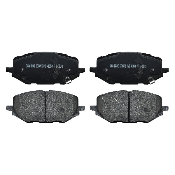 Balatas delanteras cerámica CHEVROLET TRACKER 1.2 L 2021-2025