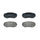 Balatas delanteras cerámica MAZDA CX-7 2.3 L 2007-2012