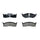 Balatas delanteras cerámica DODGE INTREPID 3.2 V6 1998-2001
