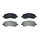 Balatas delanteras cerámica MITSUBISHI OUTLANDER 3.0 V6 2007-2020