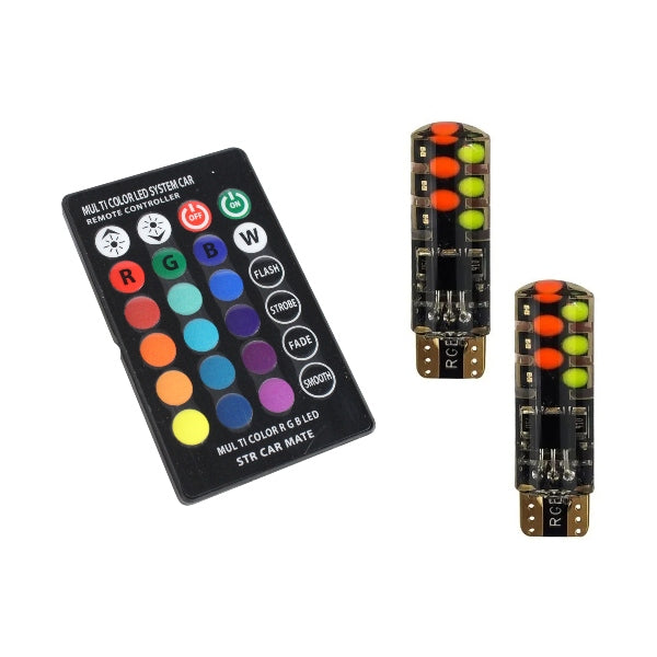 FOCO PELLISCO 158 12 HIPER LEDS GEL MULTICOLOR JUEGO DE 2 PIEZAS    