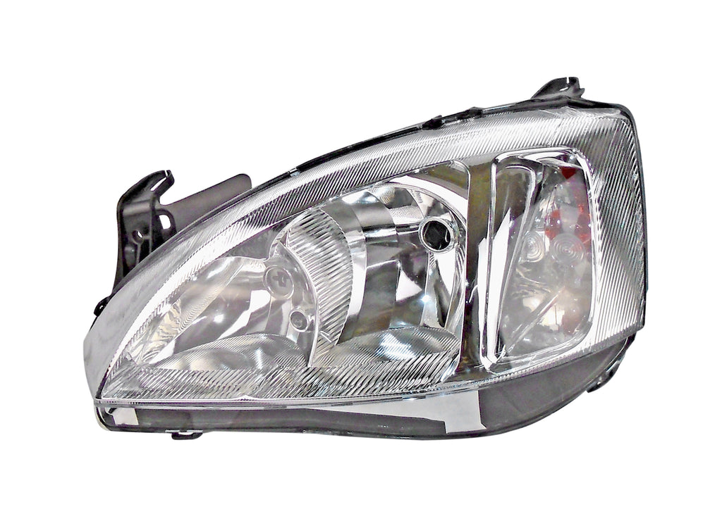 FARO IZQUIERDO LISO FONDO CROMADO CHEVROLET CORSA 1.8 L 2003-2008