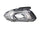FARO DERECHO FONDO NEGRO FILO CROMADO VW GOL 1.6 L 2017-2018