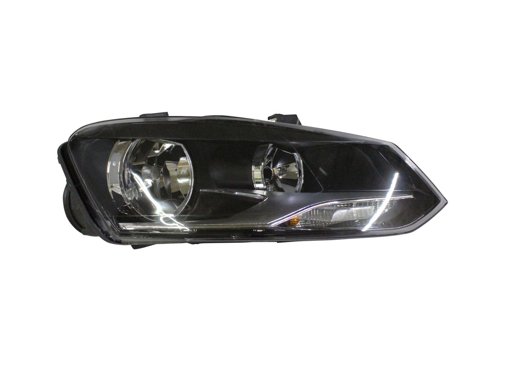 FARO DERECHO NEGRO VW POLO 1.8 L 2020-2020
