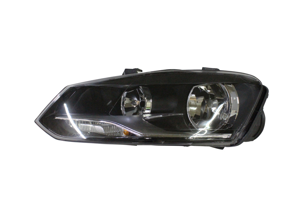 FARO IZQUIERDO NEGRO VW POLO 1.2 TURBO 2013-2014