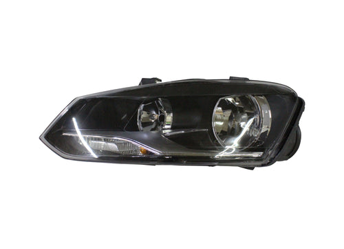 FARO IZQUIERDO NEGRO VW POLO 1.2 TURBO 2013-2014