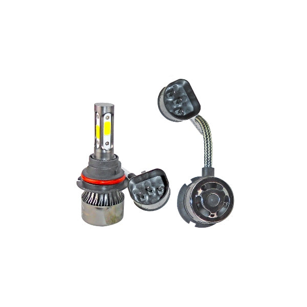 FOCO LED 9004 4 CARAS JUEGO DE 2 PIEZAS    