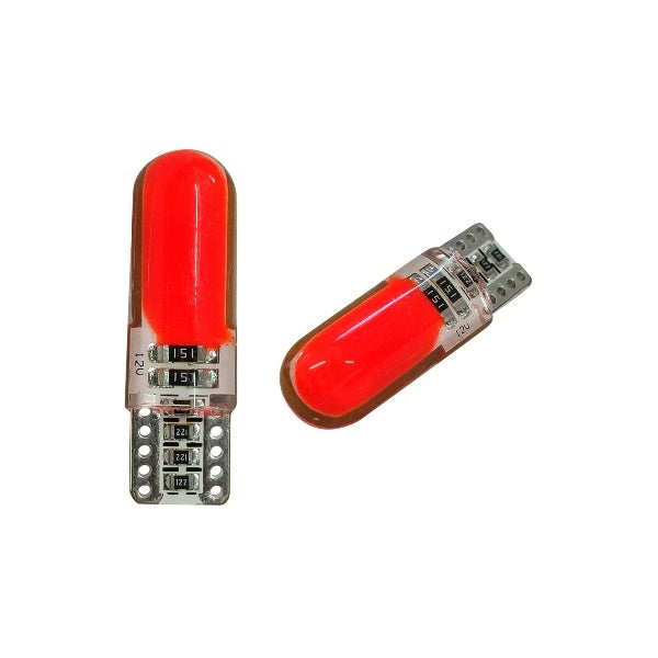 Foco pellisco 12 hiper LEDS gel rojo juego de 2 piezas    