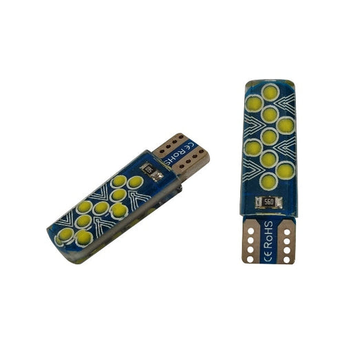 Foco pellisco 18 hiper LEDS gel lunar blanco juego de 2 piezas    