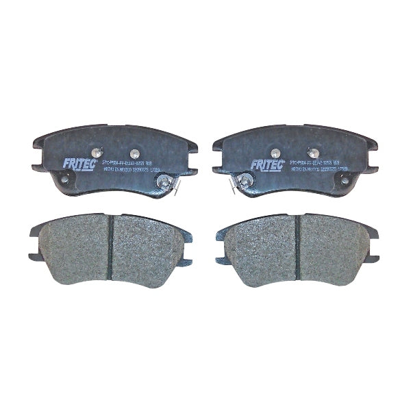 BALATAS DELANTERAS SEMIMETÁLICAS ANCHAS HYUNDAI ATOS 1 L 2002-2004