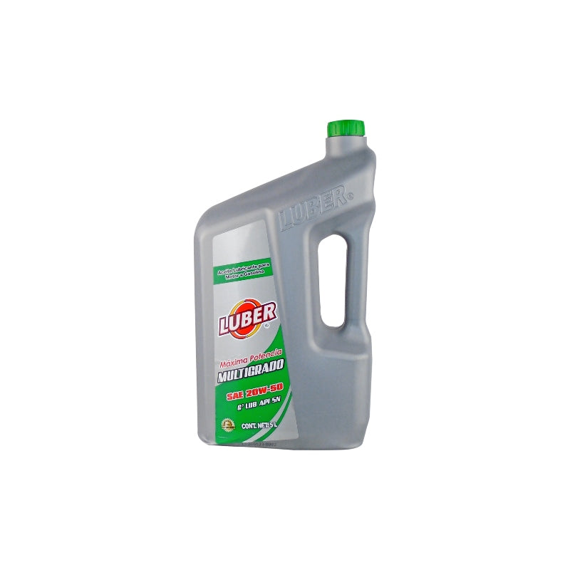 ACEITE MULTIGRADO SAE 20W-50 GARRAFA 5 LITROS    