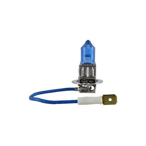 Foco halógeno xenón H3 100 watts azul fuerte    