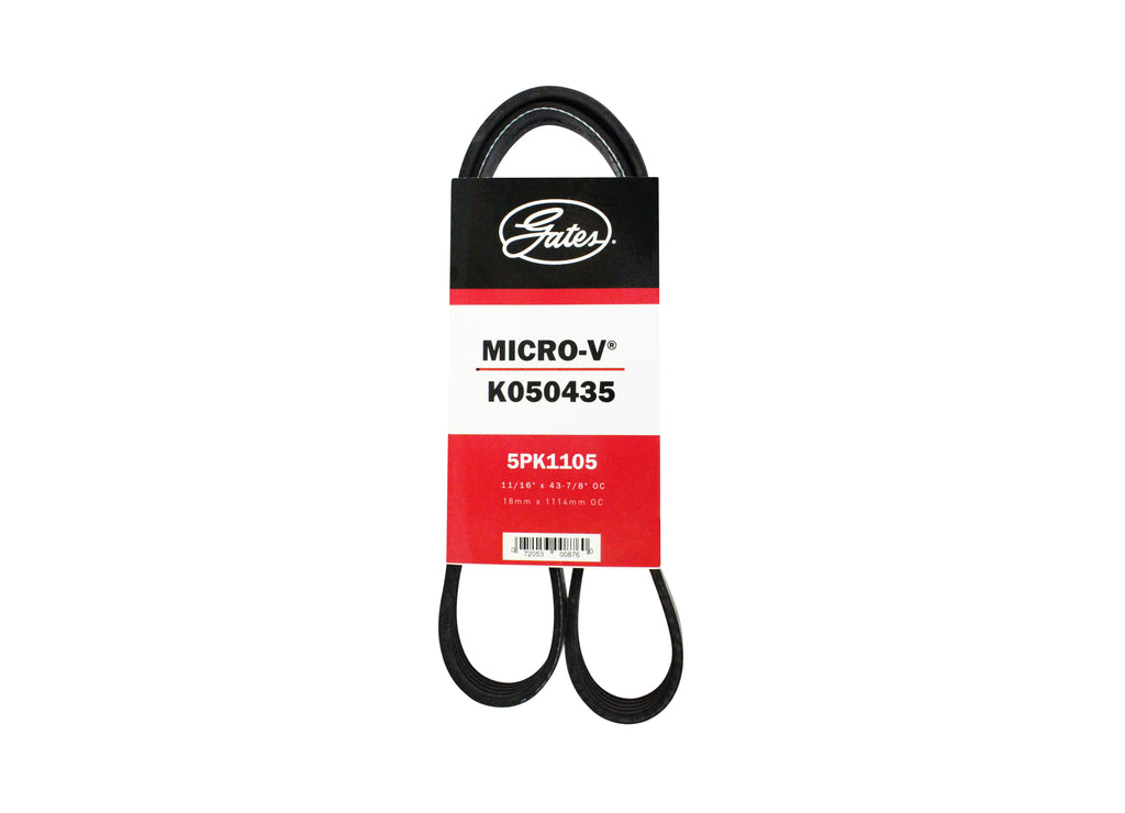 BANDA DE ALTERNADOR 18 x 1105 SIN AIRE ACONDICIONADO RENAULT KANGOO 1.6 L 2004-2009