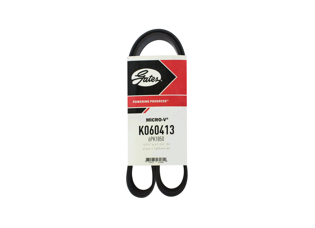 BANDA DE ALTERNADOR 21 x 1049 DIRECCIÓN MANUAL SIN AIRE ACONDICIONADO FORD KA 1.6 L 2000-2007
