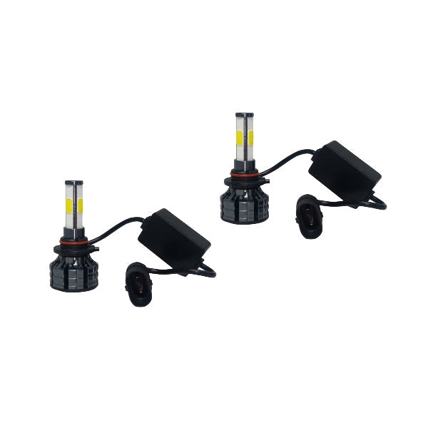 Foco led 9005 4 caras juego de 2 piezas    