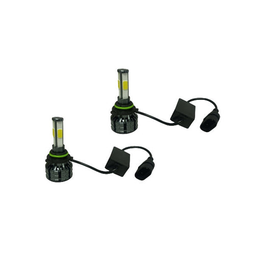 Foco led 9006 4 caras juego de 2 piezas    