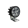 FARO UNIVERSAL REDONDO CHICO BICOLOR BASE DE ALUMINIO 6 LEDS    