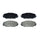 Balatas delanteras cerámica cortas TOYOTA RAV 4 2.4 L 2006-2014