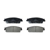 Balatas traseras cerámica CHEVROLET SUBURBAN disco  6.0 V8 2007-2013