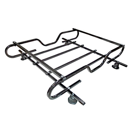 Canastilla tipo trineo negra base de chupón    