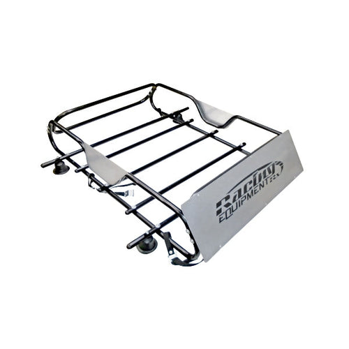 Canastilla tipo NASCAR negra base de chupón    