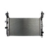 RADIADOR DE AGUA TOMAS EN MEDIO CHEVROLET MERIVA 1.8 L 2006-2008