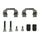 Kit de freno caliper rueda delanteros CHEVROLET SPARK 1.2 L 2011-2017 SAFETY