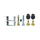Kit de freno caliper rueda delanteros NISSAN URVAN 3 L 2008-2010 FP