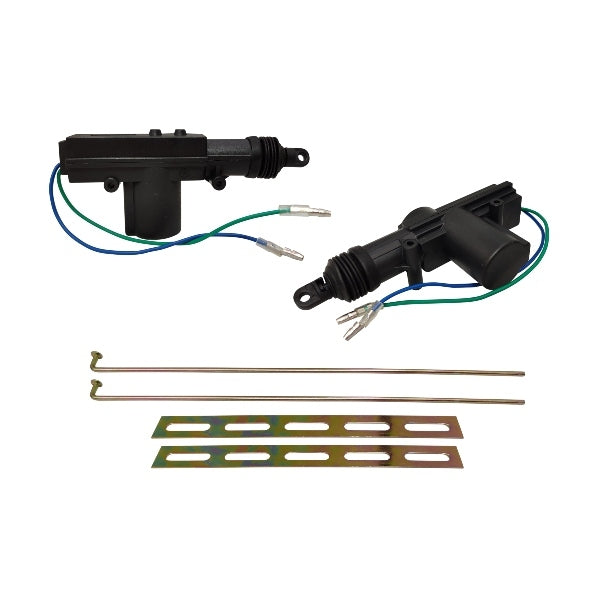 Actuador universal seguro de puerta 2 cables juego de 2 piezas    