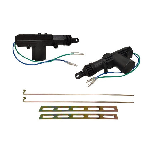 Actuador universal seguro de puerta 2 cables juego de 2 piezas    