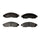 Balatas delanteras cerámica NISSAN NV200 2 L 2013-2016 FRITEC