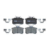BALATAS TRASERAS CERÁMICA AUDI COUPE 2.2 L 1986-1987