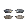 Balatas traseras cerámica disco HONDA CIVIC 2 L 2002-2002 FRITEC