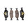 Balatas delanteras cerámica FORD FIESTA 1.4 L 1998-2000 FRITEC