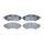 BALATAS DELANTERAS CERÁMICA PONTIAC G-3 1.6 L 2009-2010